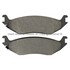 1002-0898M by MPA ELECTRICAL - Quality-Built Disc Brake Pad Set - Work Force, Heavy Duty, with Hardware