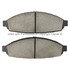 1002-0931M by MPA ELECTRICAL - Quality-Built Disc Brake Pad Set - Work Force, Heavy Duty, with Hardware