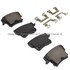 1002-1057AM by MPA ELECTRICAL - Quality-Built Disc Brake Pad Set - Work Force, Heavy Duty, with Hardware