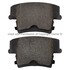 1002-1057AM by MPA ELECTRICAL - Quality-Built Disc Brake Pad Set - Work Force, Heavy Duty, with Hardware