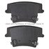 1002-1057AM by MPA ELECTRICAL - Quality-Built Disc Brake Pad Set - Work Force, Heavy Duty, with Hardware