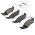 1002-1046M by MPA ELECTRICAL - Quality-Built Work Force Heavy Duty Brake Pads w/ Hardware