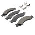 1002-1064M by MPA ELECTRICAL - Quality-Built Disc Brake Pad Set - Work Force, Heavy Duty, with Hardware