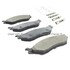 1002-1066M by MPA ELECTRICAL - Quality-Built Disc Brake Pad Set - Work Force, Heavy Duty, with Hardware