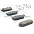 1002-1082M by MPA ELECTRICAL - Quality-Built Work Force Heavy Duty Brake Pads w/ Hardware