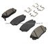 1002-1125AM by MPA ELECTRICAL - Quality-Built Disc Brake Pad Set - Work Force, Heavy Duty, with Hardware