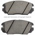 1002-1125AM by MPA ELECTRICAL - Quality-Built Disc Brake Pad Set - Work Force, Heavy Duty, with Hardware