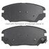 1002-1125AM by MPA ELECTRICAL - Quality-Built Disc Brake Pad Set - Work Force, Heavy Duty, with Hardware