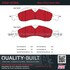 1002-1278M by MPA ELECTRICAL - Quality-Built Work Force Heavy Duty Brake Pads w/ Hardware