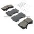 1002-1303M by MPA ELECTRICAL - Quality-Built Disc Brake Pad Set - Work Force, Heavy Duty, with Hardware