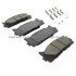 1002-1293M by MPA ELECTRICAL - Quality-Built Disc Brake Pad Set - Work Force, Heavy Duty, with Hardware