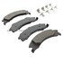 1002-1329AM by MPA ELECTRICAL - Quality-Built Disc Brake Pad Set - Work Force, Heavy Duty, with Hardware