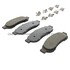 1002-1334M by MPA ELECTRICAL - Quality-Built Disc Brake Pad Set - Work Force, Heavy Duty, with Hardware