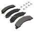 1002-1335M by MPA ELECTRICAL - Quality-Built Disc Brake Pad Set - Work Force, Heavy Duty, with Hardware