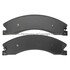 1002-1411M by MPA ELECTRICAL - Quality-Built Disc Brake Pad Set - Work Force, Heavy Duty, with Hardware