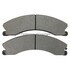 1002-1411M by MPA ELECTRICAL - Quality-Built Disc Brake Pad Set - Work Force, Heavy Duty, with Hardware