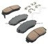 1002-1521M by MPA ELECTRICAL - Quality-Built Work Force Heavy Duty Brake Pads w/ Hardware