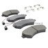 1002-1540AM by MPA ELECTRICAL - Quality-Built Disc Brake Pad Set - Work Force, Heavy Duty, with Hardware