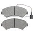 1002-1540AM by MPA ELECTRICAL - Quality-Built Disc Brake Pad Set - Work Force, Heavy Duty, with Hardware