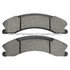 1002-1565M by MPA ELECTRICAL - Quality-Built Disc Brake Pad Set - Work Force, Heavy Duty, with Hardware