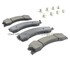 1002-1565AM by MPA ELECTRICAL - Quality-Built Disc Brake Pad Set - Work Force, Heavy Duty, with Hardware