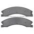 1002-1565M by MPA ELECTRICAL - Quality-Built Disc Brake Pad Set - Work Force, Heavy Duty, with Hardware
