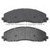 1002-1680M by MPA ELECTRICAL - Quality-Built Disc Brake Pad Set - Work Force, Heavy Duty, with Hardware