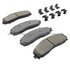 1002-1691M by MPA ELECTRICAL - Quality-Built Disc Brake Pad Set - Work Force, Heavy Duty, with Hardware