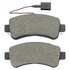 1002-1746AM by MPA ELECTRICAL - Quality-Built Disc Brake Pad Set - Work Force, Heavy Duty, with Hardware