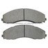 1002-2018M by MPA ELECTRICAL - Quality-Built Disc Brake Pad Set - Work Force, Heavy Duty, with Hardware