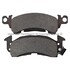 1003-0052M by MPA ELECTRICAL - Quality-Built Disc Brake Pad Set - Black Series, Semi-Metallic, with Hardware