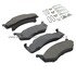 1003-0123M by MPA ELECTRICAL - Quality-Built Black Series Semi-Metallic Brake Pads w/ Hardware