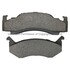 1003-0123M by MPA ELECTRICAL - Quality-Built Black Series Semi-Metallic Brake Pads w/ Hardware