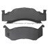 1003-0123M by MPA ELECTRICAL - Quality-Built Black Series Semi-Metallic Brake Pads w/ Hardware