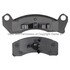 1003-0199M by MPA ELECTRICAL - Quality-Built Disc Brake Pad Set - Black Series, Semi-Metallic, with Hardware