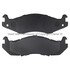 1003-0203M by MPA ELECTRICAL - Quality-Built Disc Brake Pad Set - Black Series, Semi-Metallic, with Hardware