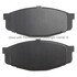 1003-0207C by MPA ELECTRICAL - Quality-Built Disc Brake Pad Set - Black Series, Ceramic, with Hardware