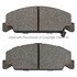 1003-0273M by MPA ELECTRICAL - Quality-Built Disc Brake Pad Set - Black Series, Semi-Metallic, with Hardware