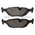 1003-0279C by MPA ELECTRICAL - Quality-Built Disc Brake Pad Set - Black Series, Ceramic, with Hardware