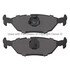 1003-0279C by MPA ELECTRICAL - Quality-Built Disc Brake Pad Set - Black Series, Ceramic, with Hardware