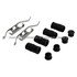 1003-0279C by MPA ELECTRICAL - Quality-Built Disc Brake Pad Set - Black Series, Ceramic, with Hardware