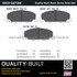 1003-0273M by MPA ELECTRICAL - Quality-Built Disc Brake Pad Set - Black Series, Semi-Metallic, with Hardware