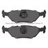 1003-0279M by MPA ELECTRICAL - Quality-Built Disc Brake Pad Set - Black Series, Semi-Metallic, with Hardware