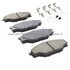 1003-0303C by MPA ELECTRICAL - Quality-Built Black Series Ceramic Brake Pads w/ Hardware