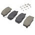 1003-0356C by MPA ELECTRICAL - Quality-Built Disc Brake Pad Set - Black Series, Ceramic, with Hardware