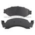 1003-0375M by MPA ELECTRICAL - Quality-Built Disc Brake Pad Set - Black Series, Semi-Metallic, with Hardware