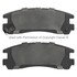 1003-0383C by MPA ELECTRICAL - Quality-Built Disc Brake Pad Set - Black Series, Ceramic, with Hardware