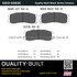 1003-0383C by MPA ELECTRICAL - Quality-Built Disc Brake Pad Set - Black Series, Ceramic, with Hardware