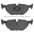 1003-0396C by MPA ELECTRICAL - Quality-Built Black Series Ceramic Brake Pads w/ Hardware