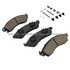 1003-0412C by MPA ELECTRICAL - Quality-Built Black Series Ceramic Brake Pads w/ Hardware